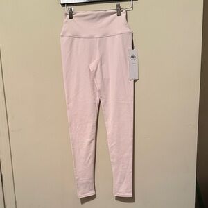 ALO Yoga Soft Pink Airbrush Full Leggings